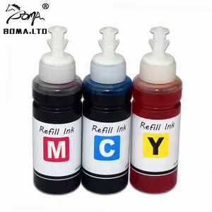 100ml 4 Couleurs Encre à Colorant Rechargeable Pour HP Photosmart 5510 5515 6510 010 109 110 209 210 364 564 178 862 Imprimantes