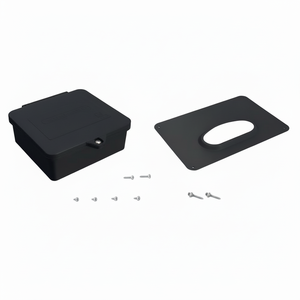 ระบบติดตั้งพลังงานแสงอาทิตย์ติดหลังคาแบบ QM-JBX-RF01-B1พร้อมกล่องไฟกะพริบสกรูสองตัว - Product Image 1