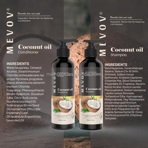 Champú de Color Negro <span class=keywords><strong>para</strong></span> <span class=keywords><strong>Cabello</strong></span> con Aceite de Coco de Marca Privada, Champú y Acondicionador Hidratante con Aceite de Argán Marroquí - Product Image 4