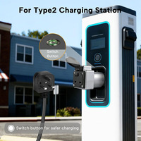Adaptateur de prise de courant Type 2 vers Type G 16A 3,7kW - EV vers prise 3 broches UK pour caravane, camping-car, camping