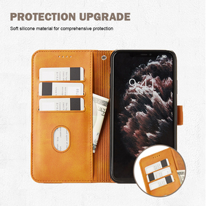 เคสโทรศัพท์หนังฝาพับมีช่องใส่บัตรสำหรับ <span class=keywords><strong>iPhone</strong></span> 6S 7 8 x XR <span class=keywords><strong>XS</strong></span> 11 12 13 MINI 14 15 PLUS 16 PRO MAX 16E - Product Image 2