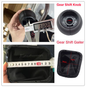 NUOVO Pomello del Cambio a 5/6 Marce per <span class=keywords><strong>Toyota</strong></span> <span class=keywords><strong>Corolla</strong></span> Verso Auris Aygo Rav4 Avensis Yaris, Copertura in Pelle per Leva del Cambio - Product Image 6