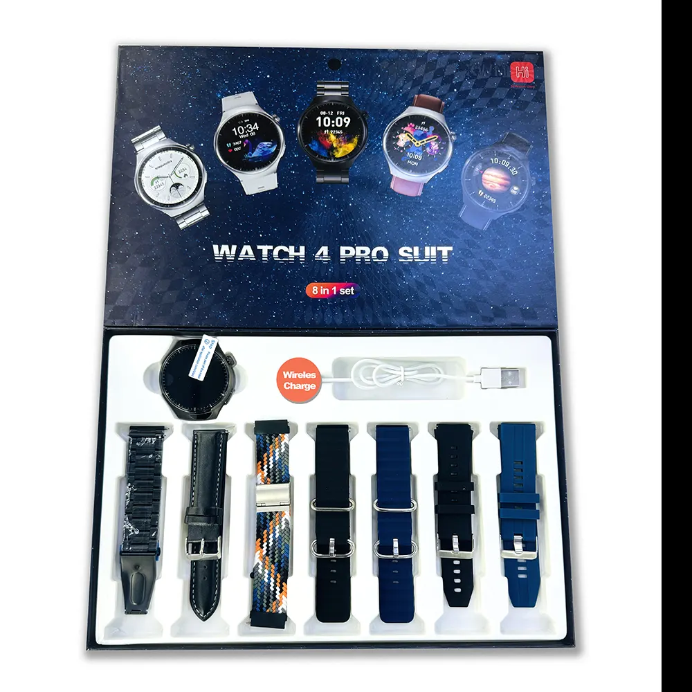 2024 reloj inteligente 4 Pro reloj de pulsera Android dt900 BT llamada GT4 Pro reloj inteligente 4pro traje para hombres reloj deportivo 4pro