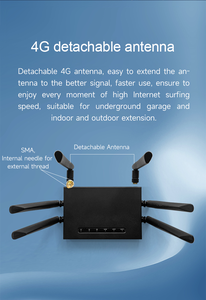 Đa Cổng LAN HUastLink 300Mbps Có Thể Tháo Rời Antenna Tín Hiệu Thông Qua Tường 4G <span class=keywords><strong>Router</strong></span> Không Dây Cho 32 Người Wifi Hotspot - Product Image 5