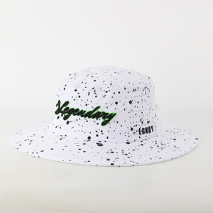 Gorra impermeable de poliéster de secado rápido para hombres y mujeres con logotipo personalizado, sombrero de pescador de ala ancha - Product Image 3