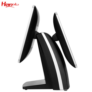 Màn hình kép <span class=keywords><strong>15</strong></span> inch màn hình cảm ứng <span class=keywords><strong>POS</strong></span> màn hình Win 10 tất cả trong một PC <span class=keywords><strong>POS</strong></span> thiết bị đầu cuối - Product Image 4