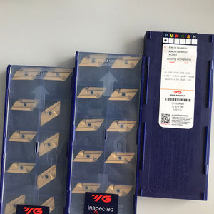 KNUX160405R YG801 Herramienta de Corte de Torneado con Inserto Cuadrado de Carburo de Tungsteno Personalizable con Recubrimiento PVD, Soporte OEM, Cuchilla de 10 mm, Torneado de 1.0 mm - Product Image 4