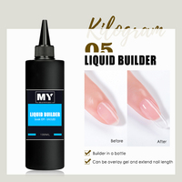 MyBeautyNails bouteilles de recharge en vrac personnalisées OEM, système de Gel UV Base et couche de finition Gel vernis à ongles Hema Free Gel Polish