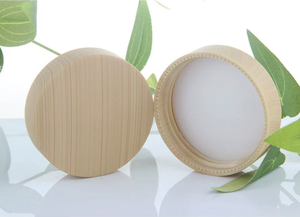 Tarro vacío de vidrio esmerilado, <span class=keywords><strong>bote</strong></span> de plástico de grano de madera, botella de <span class=keywords><strong>spray</strong></span>, contenedores de loción, contenedores recargables de viaje para el cuidado de la piel, suero - Product Image 5