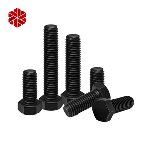 Nhà máy bán M12 Kích thước din933 hình lục giác bu lông carbon thép đen kẽm mạ 8.8 M3-M20 ISO GB tiêu chuẩn <span class=keywords><strong>Hex</strong></span> đầu vít 50 mét chiều dài - Product Image 1