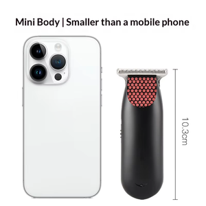 Mini-tondeuse à cheveux portable sans fil, tondeuse à barbe électrique de voyage, rechargeable par USB, pour usage domestique et hôtelier, 100 min d'autonomie - Product Image 4