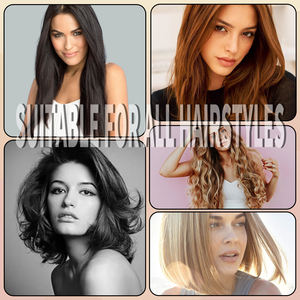 Plancha de Pelo Eléctrica de Doble Voltaje con Pantalla LCD, Calentamiento Rápido en 30 Segundos, Turmalina MCH, Iones Negativos, Sin Daños, Ideal para RV y Hoteles - Product Image 6