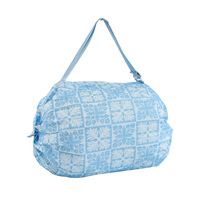 Sac d'épicerie pliable grande capacité style hawaïen Oxford durable Rangement facile Sac fourre-tout pliant pour supermarché
