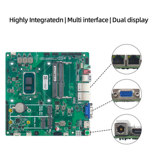 Placa Base Industrial Mini ITX Integrada, Ranura DDR4 de hasta 64 GB, Compatible con Procesadores Core I5/i7 de 11.ª Generación, 2 LAN, 4 USB 3.0 - Product Image 4