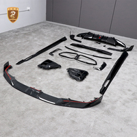 Kit de Carrocería de Fibra de Carbono Seca F96 para BMW X6M Estilo SQ 2024, Difusor Delantero y Trasero, Faldones Laterales, Rejillas de Ventilación, Kit de Carrocería