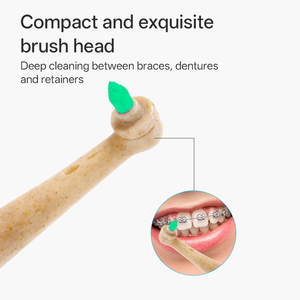 Emballage personnalisé professionnel B2B, tête de <span class=keywords><strong>brosse</strong></span> à dents électrique de remplacement en nylon souple pour soins orthodontiques, compatible avec les poignées de la série IO - Product Image 5
