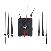 Haute qualité allemagne DCF radiocommandé balayage mouvement à Quartz Design moderne Long axe silencieux horloge Kit avec moteur
