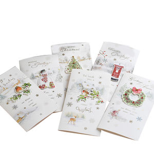 Carte de vœux chinoise personnalisée en papier, vœux, nouvel an, - Product Image 1