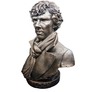 Tùy chỉnh nhân vật bức tượng bán thân người điêu khắc polyresin tượng theo thiết kế của bạn - Product Image 1