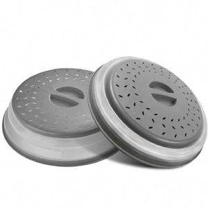 Couvercle de four pliable sans BPA anti-éclaboussures avec poignée ergonomique et aérations pour réchauffer les aliments - Product Image 6