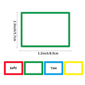 150 pegatinas de alta calidad/Comentarios de <span class=keywords><strong>nombre</strong></span> de dibujos animados ETIQUETAS DE REGISTRO etiqueta autoadhesiva de sobre de Color 78A-CT14 - Product Image 4