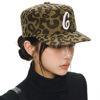 Casquette de baseball style vintage à dessus plat, unisexe, grande circonférence de tête, design amincissant le visage, logo personnalisable