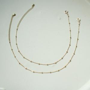 GOLDtutu 2022 Women's 14K <b>Gold</b> Anklet Heart-Shaped <b>Ankle</b> <b>Bracelet</b> Fine Beach Jewelry KJ472 - Product Image 4