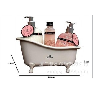 Boîte à savon en plastique pour hôtel, petite boîte de rangement pour sels de bain en PP jaune et coloré, logo personnalisable. - Product Image 1