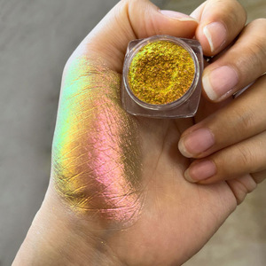 Pigmento <span class=keywords><strong>de</strong></span> Cambio <span class=keywords><strong>de</strong></span> Color Mica, Pigmento <span class=keywords><strong>de</strong></span> Brillo Suelto Camaleón Aurora Candy Fairy con <span class=keywords><strong>Polvo</strong></span> Brillante <span class=keywords><strong>para</strong></span> Uñas, <span class=keywords><strong>Polvo</strong></span> Cromado - Product Image 4