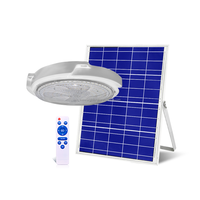 Plafonniers solaires pour la maison, télécommande, ronds, 50w 80w 120w 150w 300w, LED solaires, plafonnier écologique