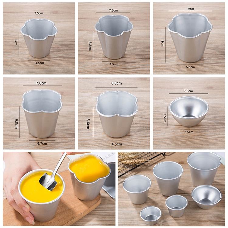 6 Mini Kuchenformen Rund - Kleine Backformen Für Desserts & Käsekuchen