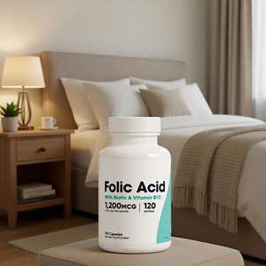 กรดโฟลิก 1200mcg-จำเป็นสำหรับสุขภาพก่อนคลอดและการพัฒนาของทารก - Product Image 3