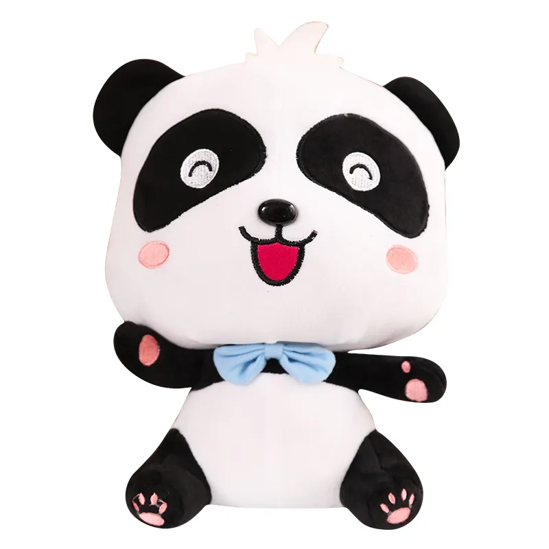 Peluche de Panda de 22cm para niños, oso de Peluche suave de dibujos animados, juguete para niños, regalo, 2020