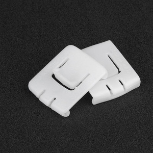 QY White Plastic <b>Seat</b> Wheel Guide Clip Compatible With Volkswagen <b>Golf</b> MK1 MK2 MK3 <b>GTI</b> VR6 For Replace Repair - Product Image 3