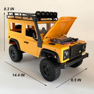 HOSHI MN-98 Mise à niveau 1/12 Voiture RC à l'échelle réelle 4 roues motrices Véhicule d'escalade Télécommande 2,4 GHz Crawler Tout-terrain Jouets de voiture Meilleur cadeau - Product Image 6