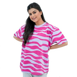 <b>Top</b> Choice Women's Printed T Shirt Soft Cotton Jersey Graphic Short Sleeve Tee Custom Design Wholesale Manufacturer Supplier - Product Image 3