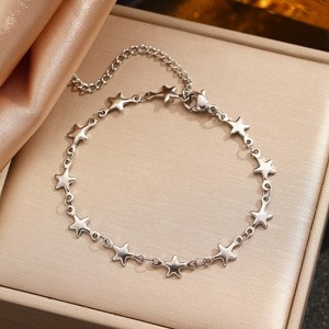 Pulseras de Acero Inoxidable Estilo Océano, Resistentes al Agua, con Forma de Estrella de Mar, Chapadas en Oro, Joyería de Moda - Product Image 5