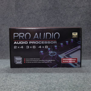 Processeur audio DSP avec filtre FIR intégré LD448 4×8, système de crossover numérique professionnel en métal pour les performances sur scène - Product Image 2