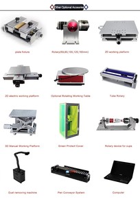 Machine de marquage laser à <span class=keywords><strong>fibre</strong></span> portable mini 20W 30W légère pour gravure sur métal, plastique, stylo, bijoux en argent - Neuve - Product Image 5