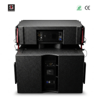 Lasesound Active LA-5S 18 İnç Aktif Subwoofer, 2400W DSP FIR Amplifikatörlü Profesyonel PA Hoparlör, Konser Sesi için