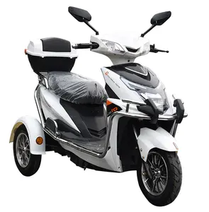حار بيع المألوف سكوتر دراجة كهربائية ثلاثية العجلات كد أرخص التنقل e motos سكوتر ثلاث عجلات