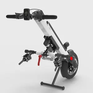 350W 13ah Bicicleta de Mano Eléctrica Handbike Triciclo Sillas de ruedas Motor de fijación para silla de ruedas deportiva