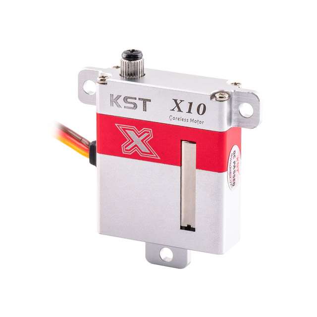 Kst X10 Thin All-Metal High-Voltage High-Torque Digital Servo 9.5kg Custom Logo FPV Compatible Gliders Fixed-Wing Aircraft Drone