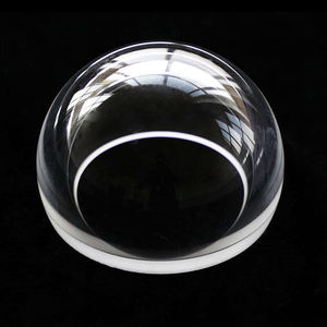 Lentille dôme en verre optique à demi-boule sphérique personnalisée de 20mm à 300mm - Product Image 3