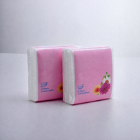 Serviettes en papier jetables de qualité alimentaire, 1 pli, en pure pâte de bois vierge, emballage en sachet, 30*30cm et 33*33cm pour table de déjeuner