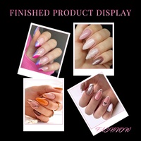 BQAN Soft Gel Tips 510Pcs Box Nail Extension French Tip Press On Nails Nail tips For Manicure