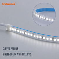 Bande LED PVC sans conducteur 220V 2835 192 LED/m 12W/m 6500K Blanc Froid IP65 100m par rouleau pour usage hôtelier Vente directe usine