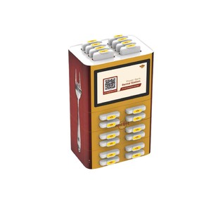 Estación de Carga Compartida Portátil Y2 Power NEO de 8 Ranuras para Alquiler de Baterías Externas, para Uso Comercial en Centros Comerciales, Restaurantes y Máquinas Expendedoras - Product Image 3