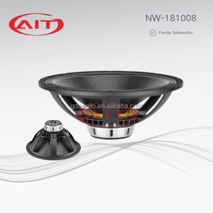 أفضل نظام صوت عالي الطاقة خفيف الوزن من النيوديميوم 18 نظام صوت عالي الطاقة مع قذيفة معدنية للسائق - Product Image 2