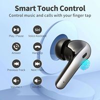 Écouteurs Bluetooth personnalisés de haute qualité avec logo, écouteurs sans fil TWS, casque stéréo 5.3, mini écouteurs sportifs à réduction de bruit, cadeau